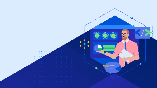 Decorative isometric image