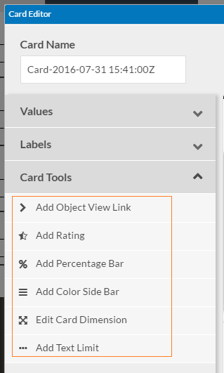 Design Card Tools