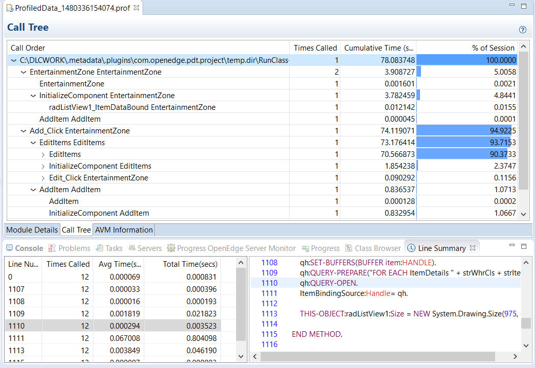 call-tree-pds-openedge