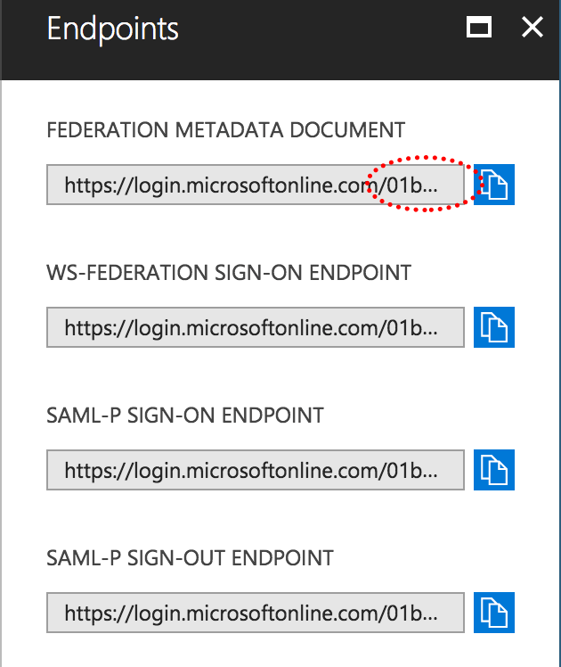 endpoints