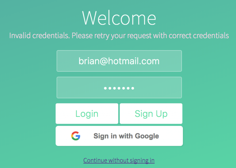login-error