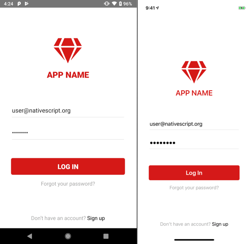 Android and iOS Start