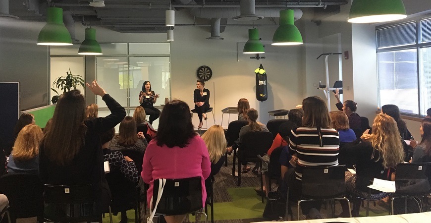 Progress Hosts MassTLC Womens Peer Group QA to Empower Inspire-2_870x450