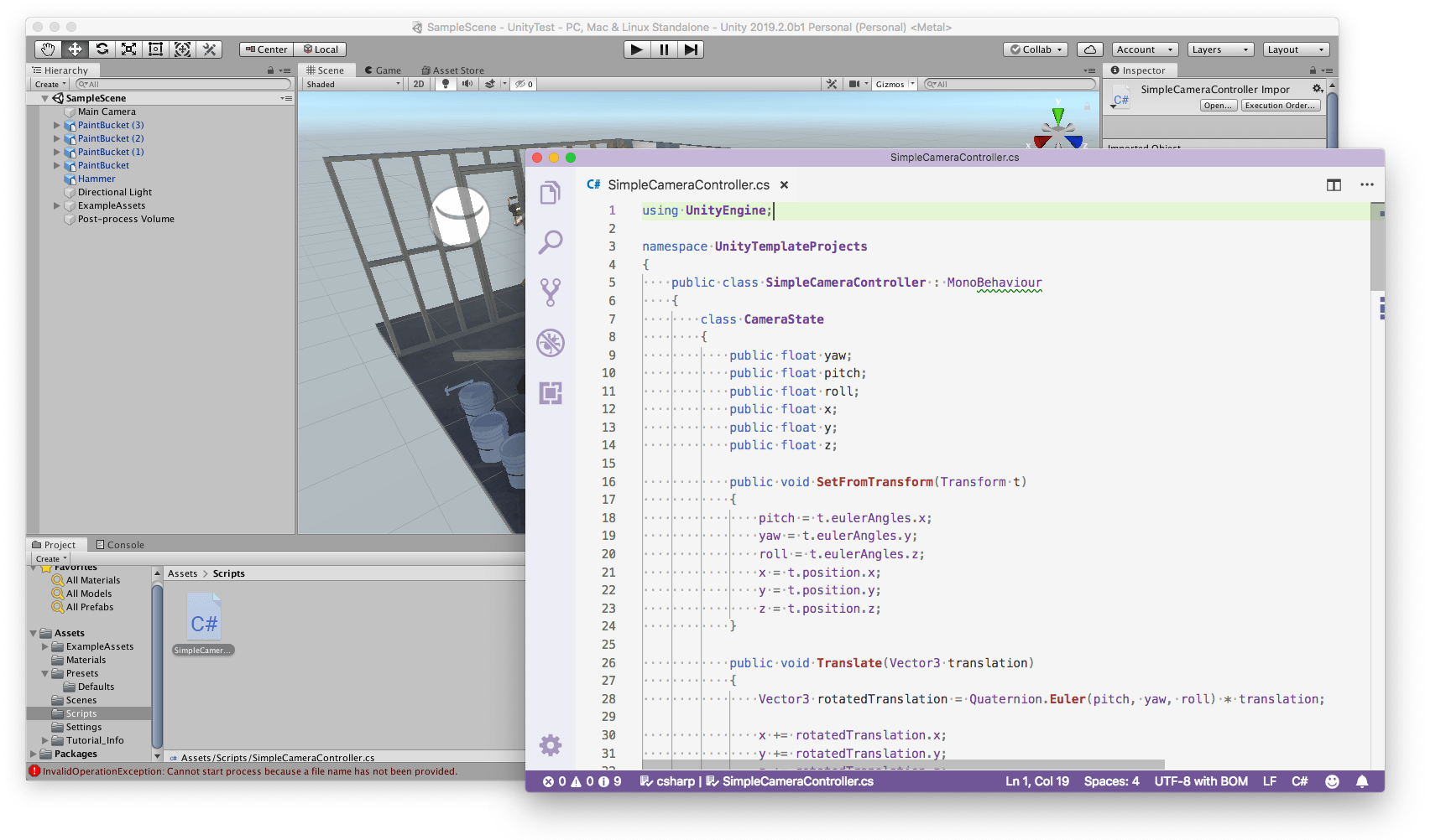 Unity C Sharp