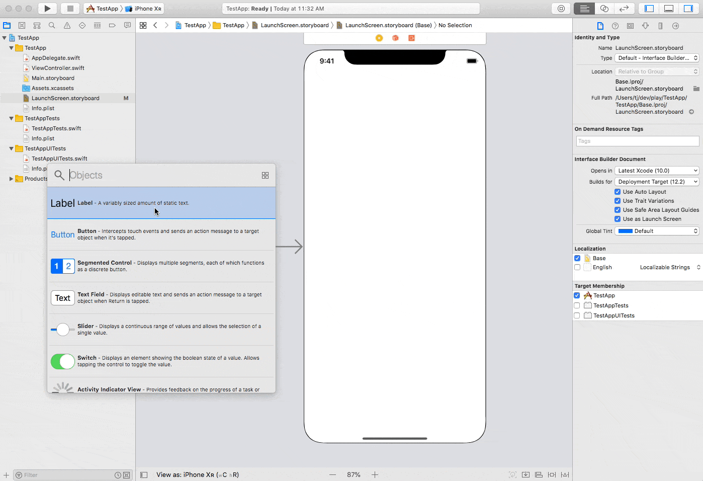 Xcode low-code