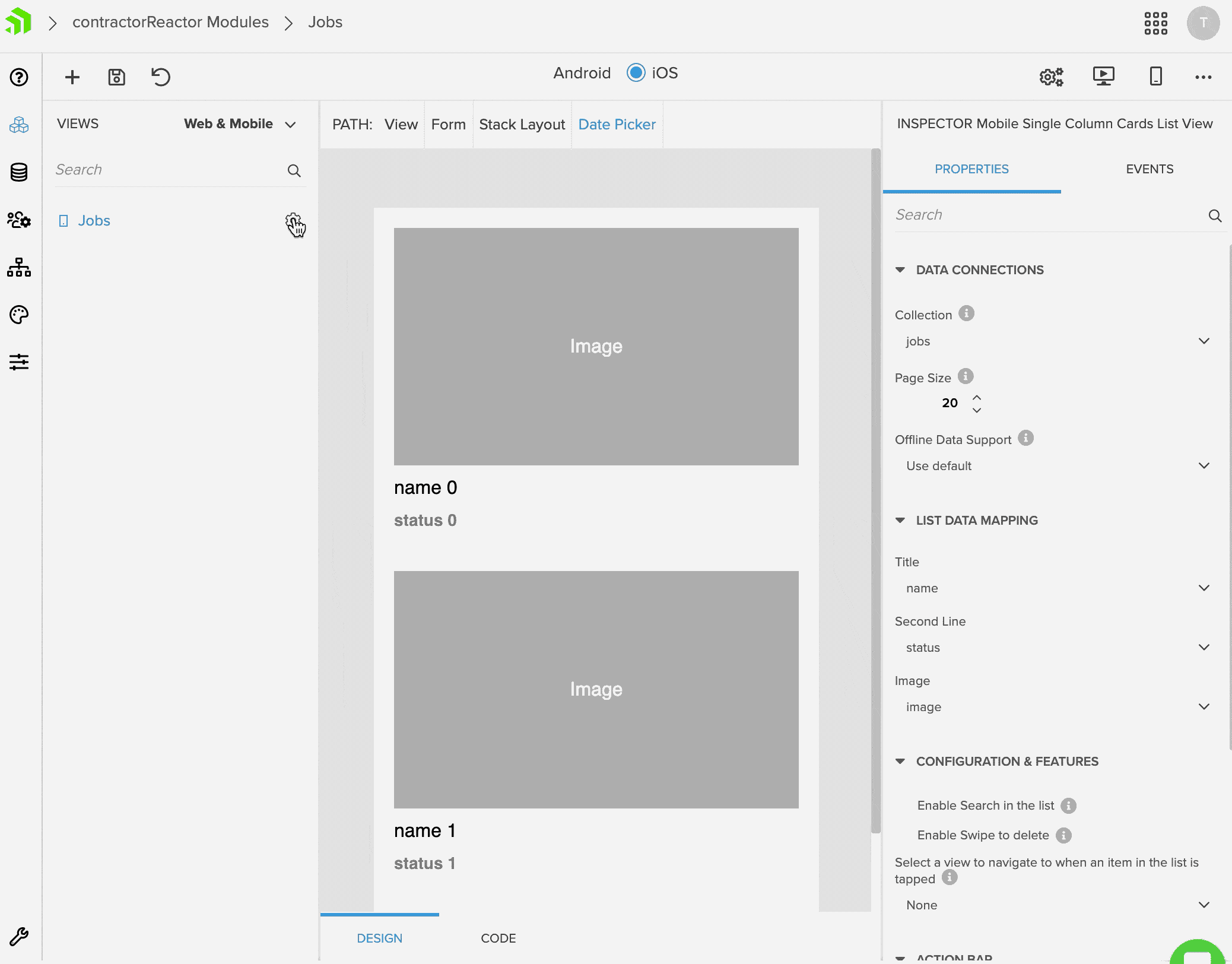 building a form