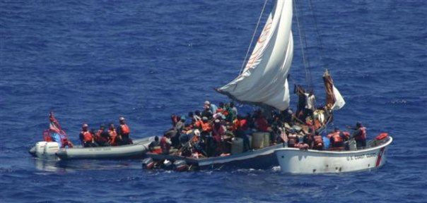 U.S. Coast Guard refugee rescue