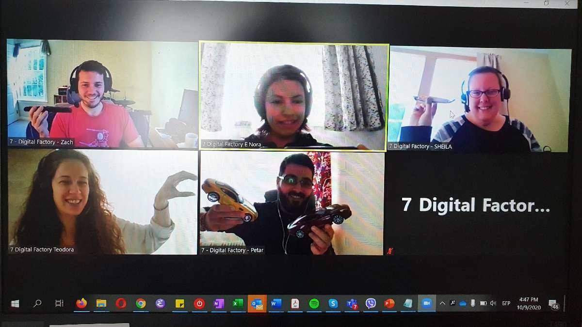 Virtual scavenger hunt
