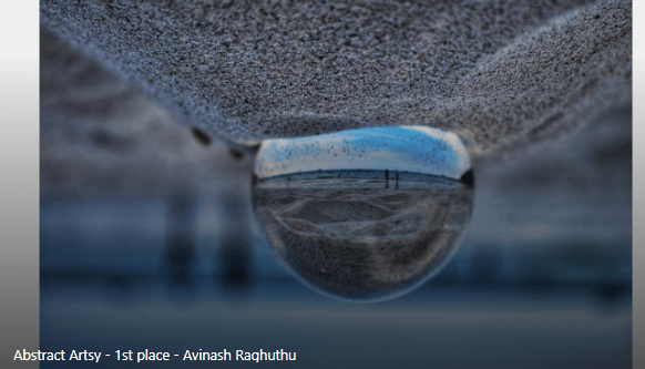 Abstract/Artsy Category Winner: Droplet by Avinash Raghuthu