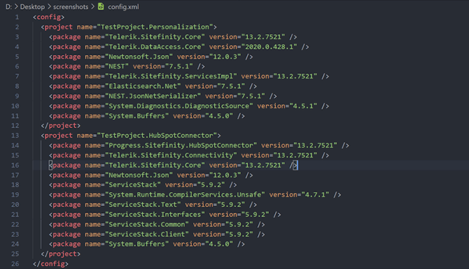 CLI Upgrade Config