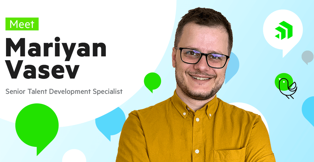 Meet Mariyan Vasev, Senior Talent Development Specialist at Progress