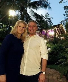 Stephan Leferink of Progress and his wife, Anne-Marie.