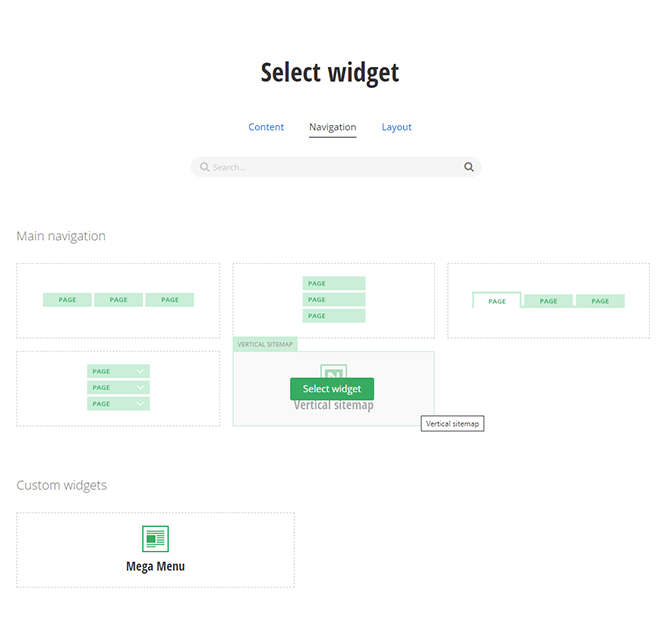 ASP.NET Core Navigation