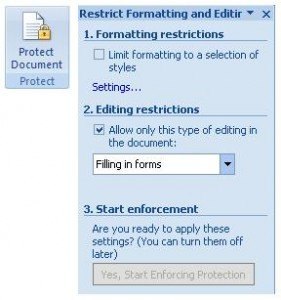 restrictformatting
