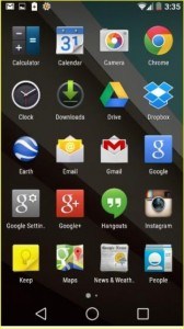 An example of Google L design