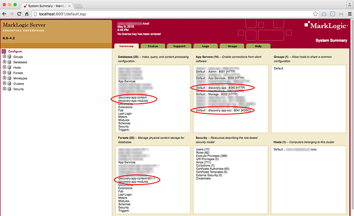 Admin Interface