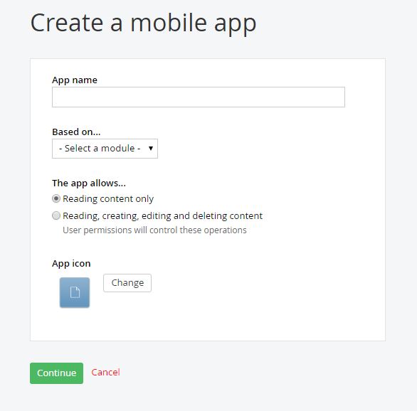 Mobile App Builder