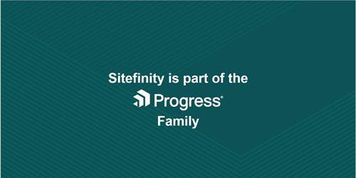 Progress Sitefinity