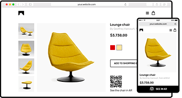 AR Play 3D Model Viewer Sitefinity