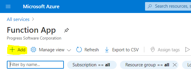 Function App