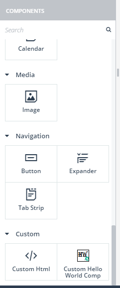 Component selection