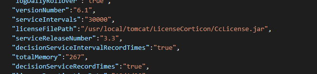License json