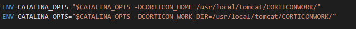 Environment vars