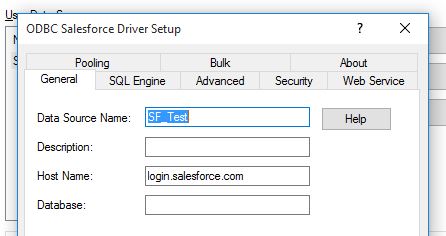 ‘Host Name’ is already filled in with ‘login.salesforce.com.’ ‘Host Name’ is already filled in with ‘login.salesforce.com.’