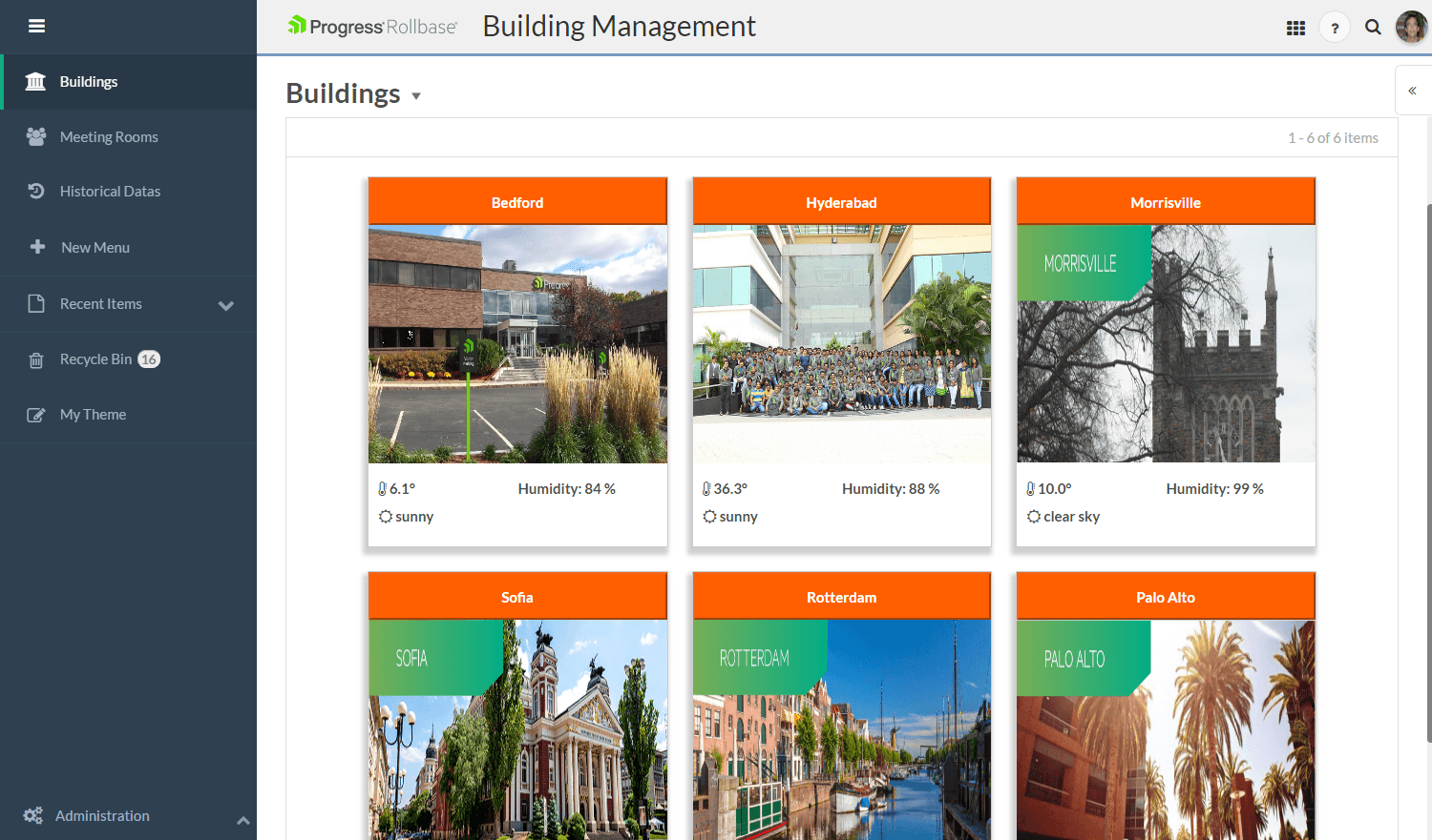List of buildings 