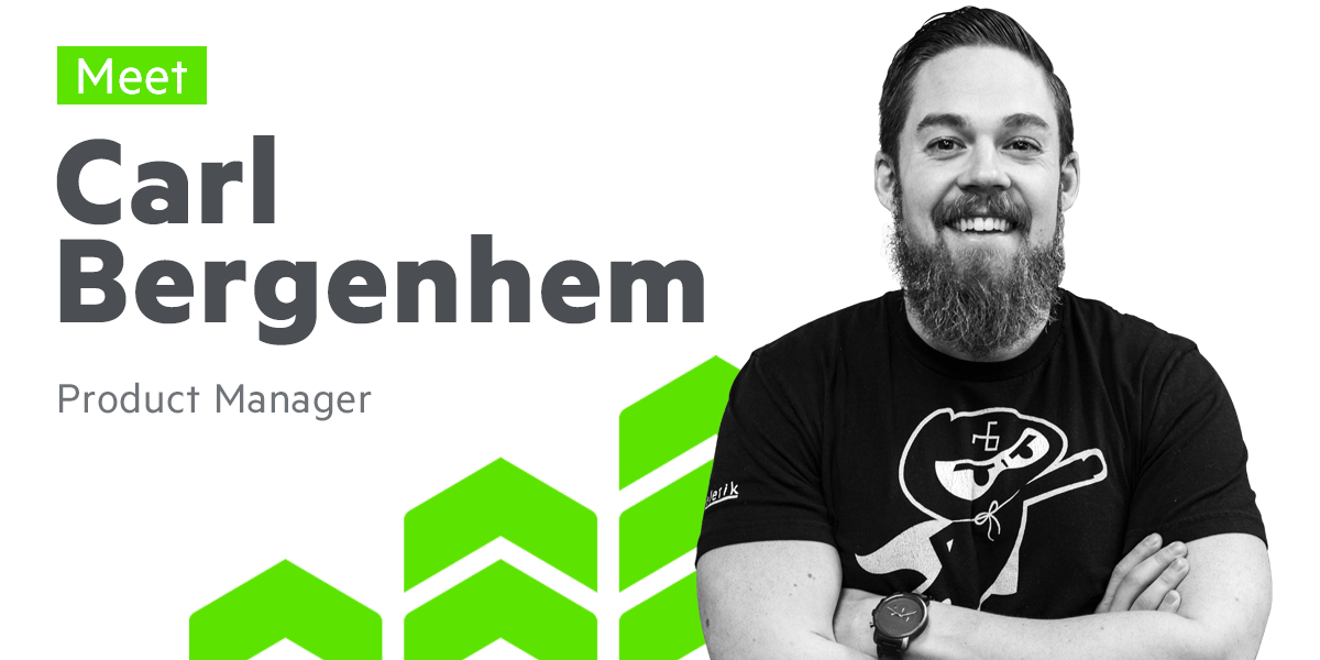 Meet Carl Bergenhem, Product Manager at Progress