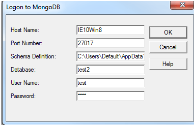 Provide Logon information