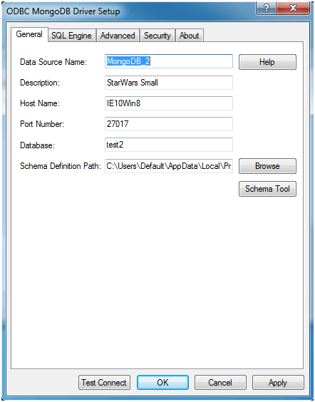 Configure the Data Sources