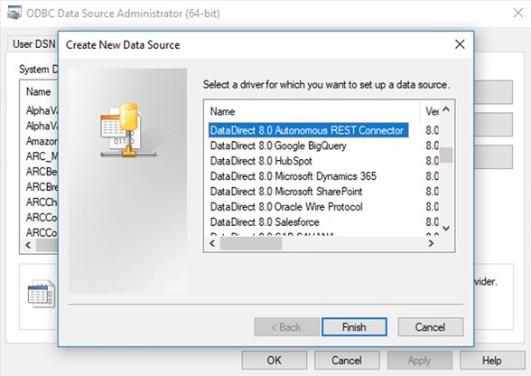Create new data source