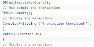Relational Database Connectivity