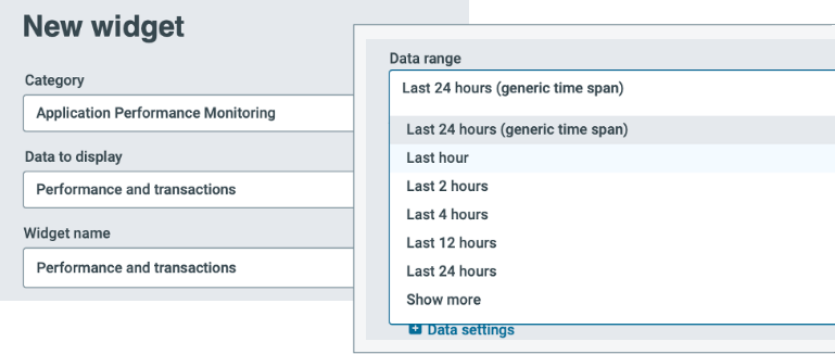 product new widget