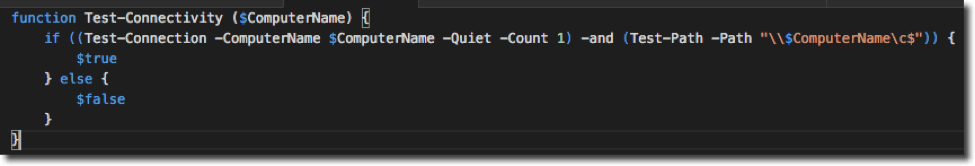 PowerShell advanced function