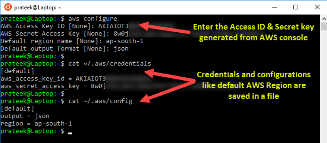 prateek-configure-aws-credentials-locally