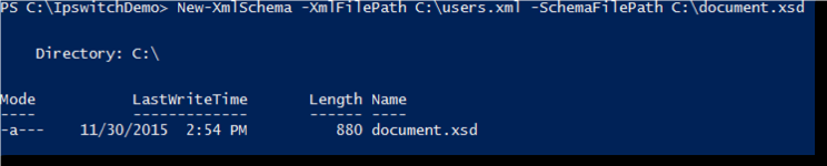 XSD schema