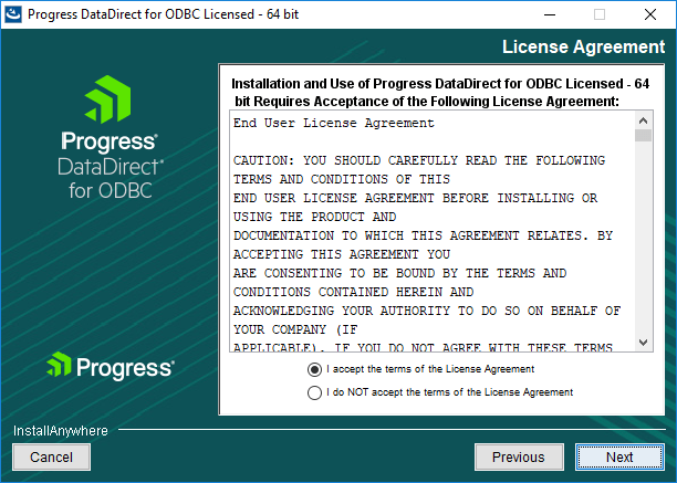 License agreement