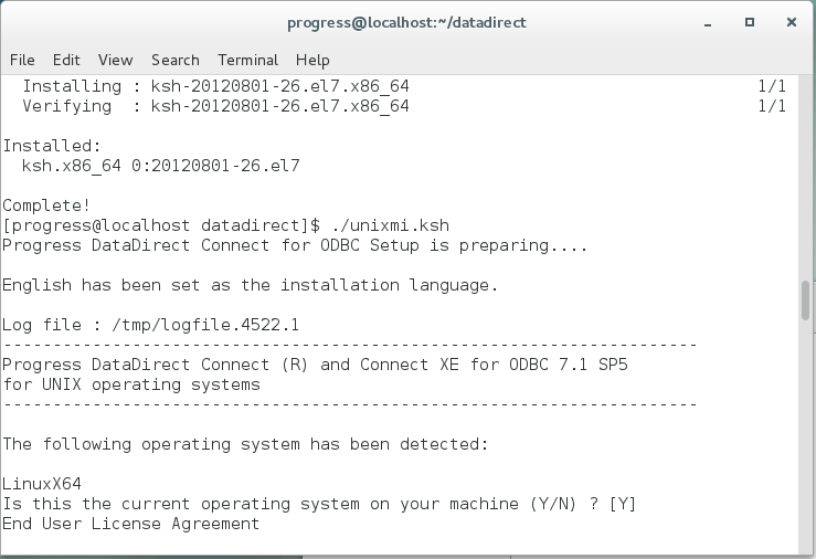 Confirm Your OS - Linux