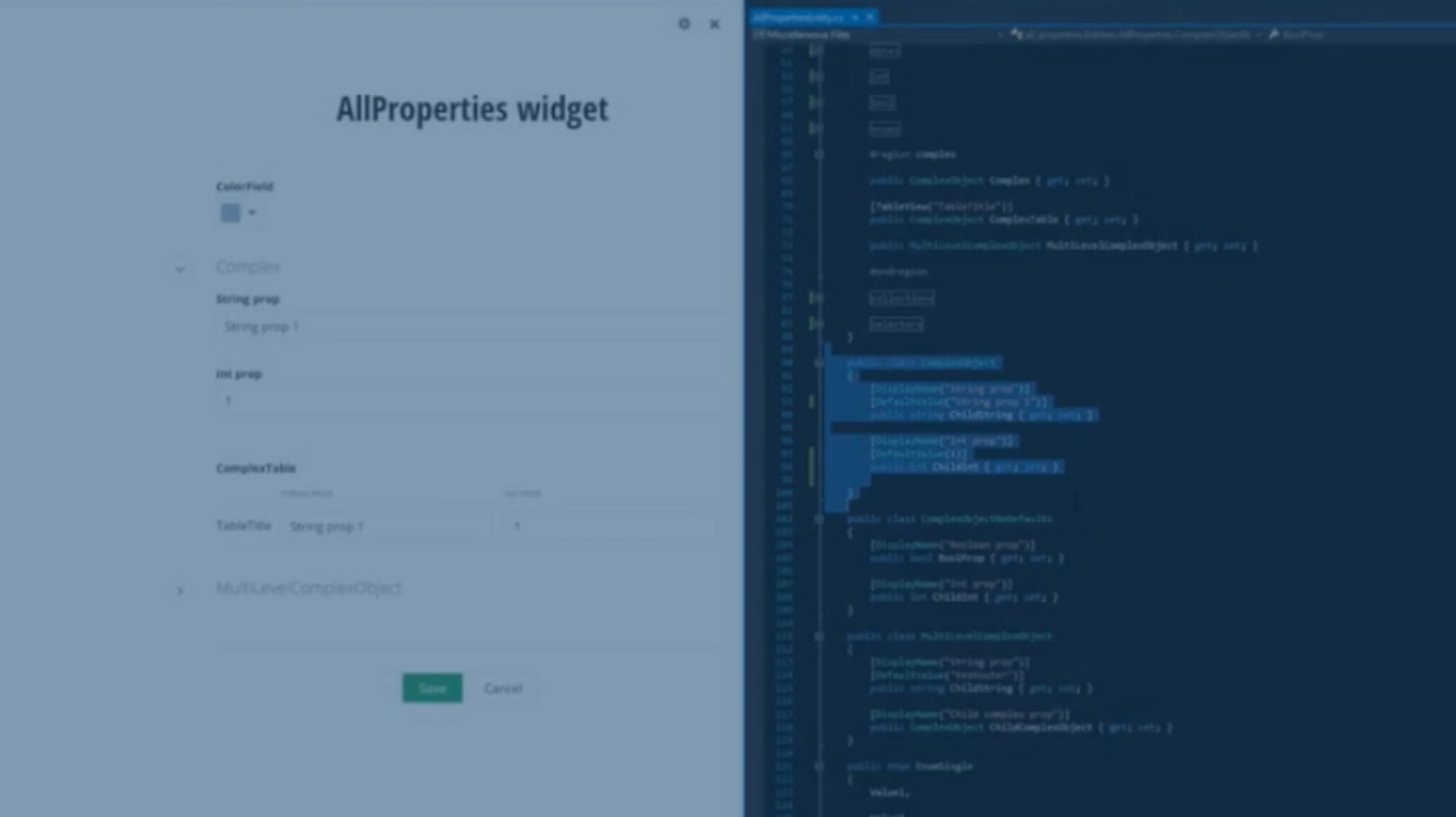 New Widget Designers