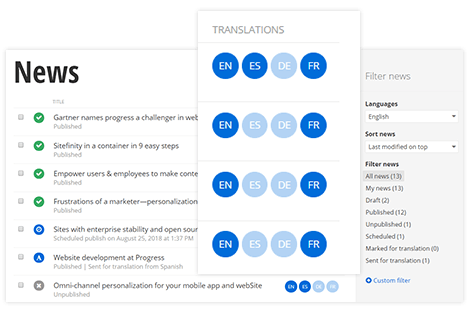 Multilingual Content